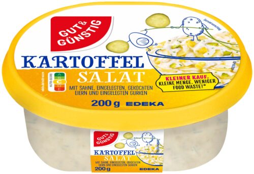 Gut & Günstig Kartoffelsalat mit Sahne 200g