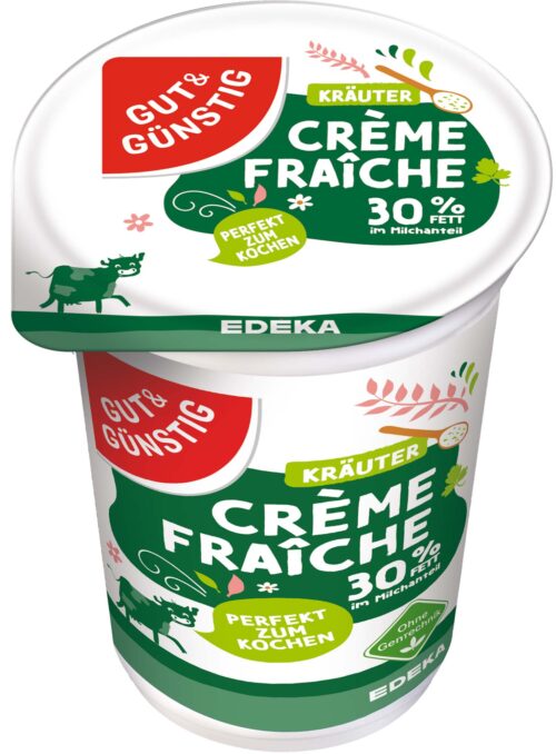 Gut & Günstig Crème fraîche Kräuter 200g