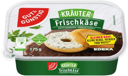Gut & Günstig Frischkäse Kräuter 65% 175g