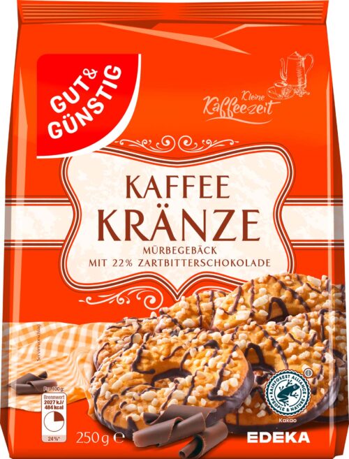 Gut & Günstig Kaffeekränze 250g
