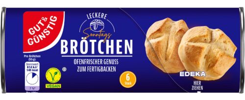 Gut & Günstig Sonntagsbrötchen 330g