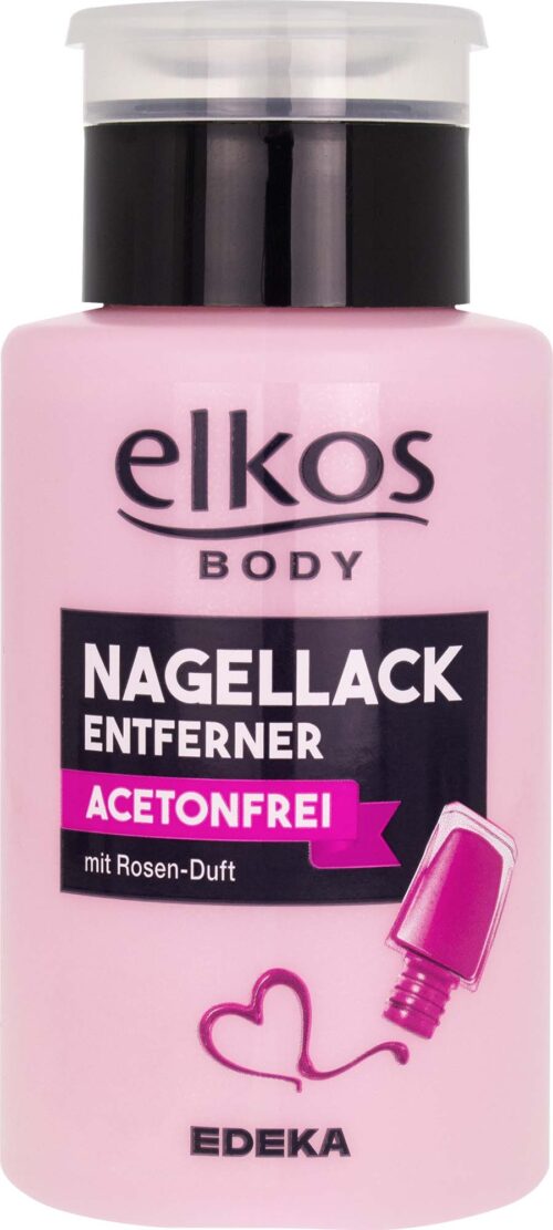 EDEKA elkos Nagellackentferner mit Pumpspender 200ml