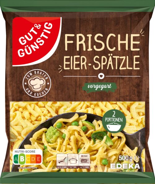 Gut & Günstig Frische Eierspätzle 500g