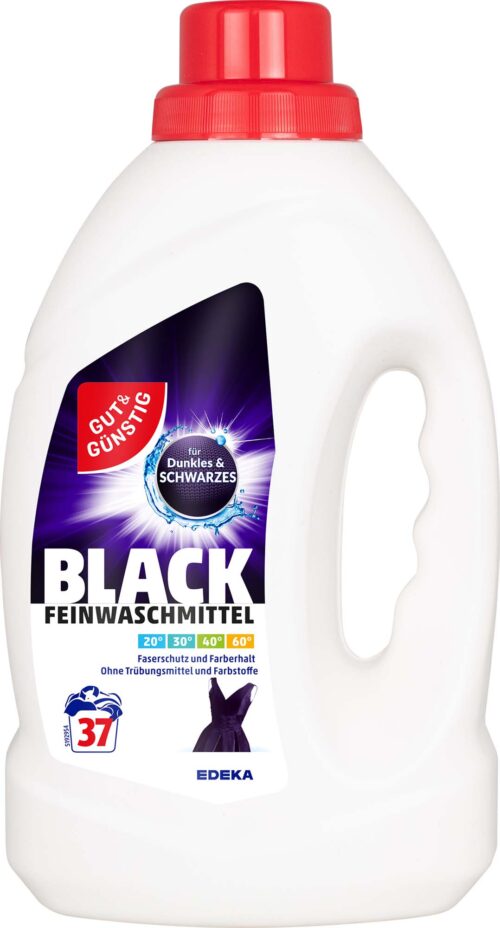 Gut & Günstig Feinwaschmittel Black 37WL 1,5l