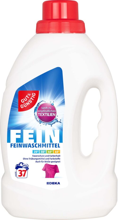 Gut & Günstig Feinwaschmittel 37WL 1,5l