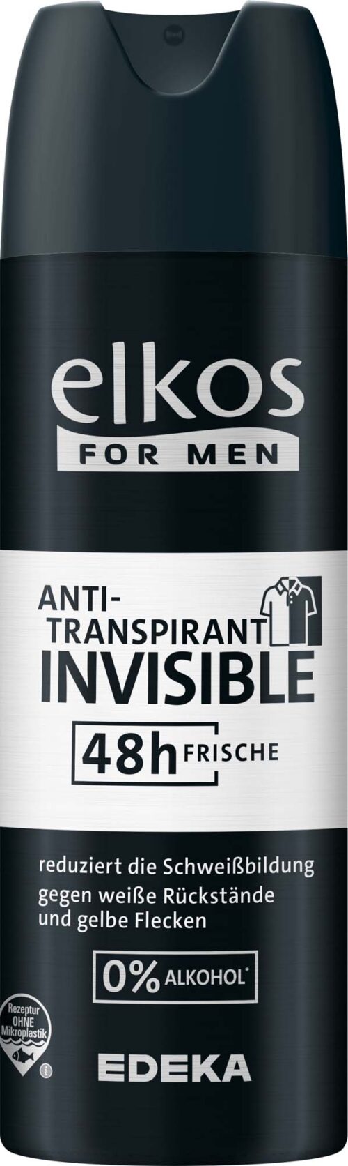 EDEKA elkos Men Deospray Invisible 200ml