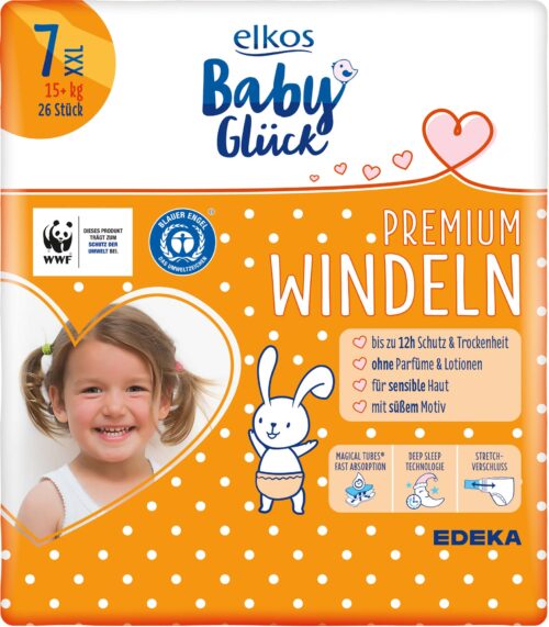 Elkos Windel Gr. 7 XXL 15+ kg 26 ST