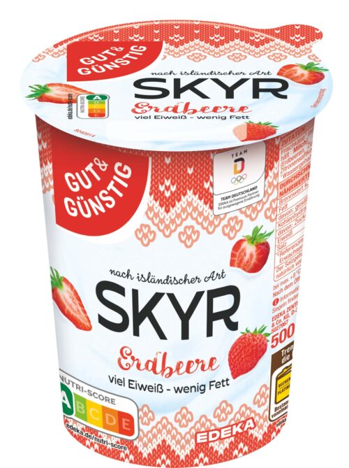 Gut & Günstig Skyr Erdbeere 500g