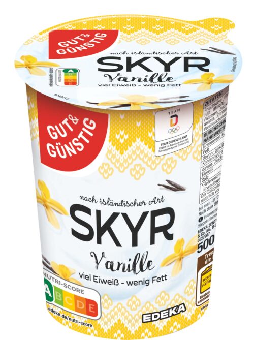 Gut & Günstig Skyr Vanille 500g