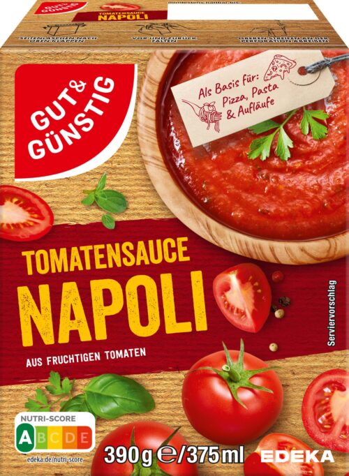 Gut & Günstig Tomatensauce Napoli 390g