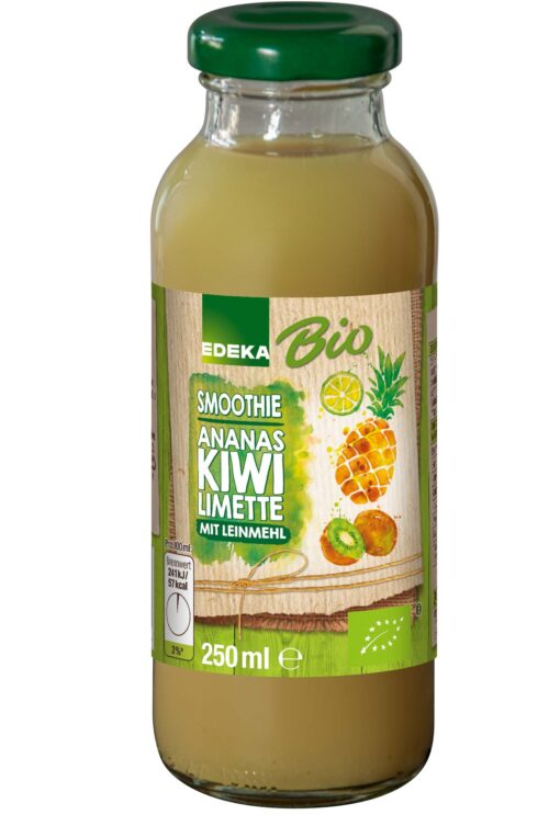 EDEKA Bio Smoothie Kiwi Lime 250ml