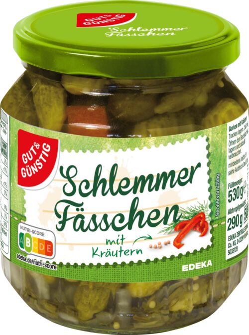 Gut & Günstig Schlemmerfässchen Kräuter 530g