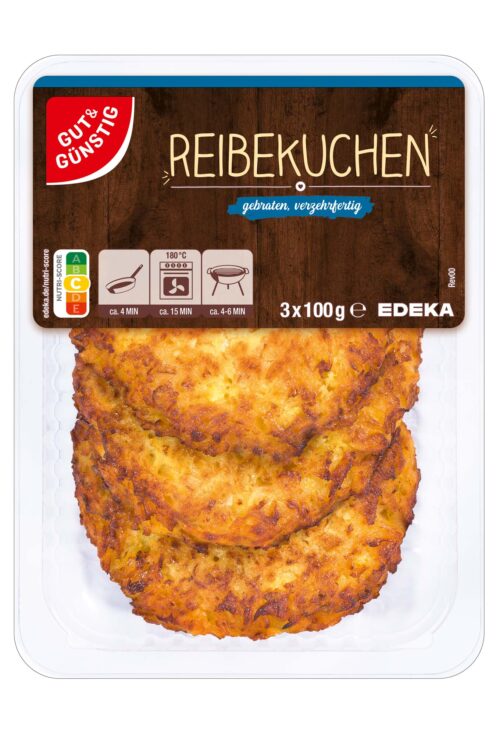 Gut & Günstig Reibekuchen 3x100g