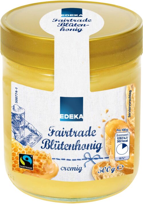 4311501038376 EDEKA Fairtrade Imker Honig cremig 500g