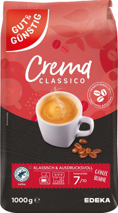 Gut & Günstig Caffè  Crema Classico 1kg