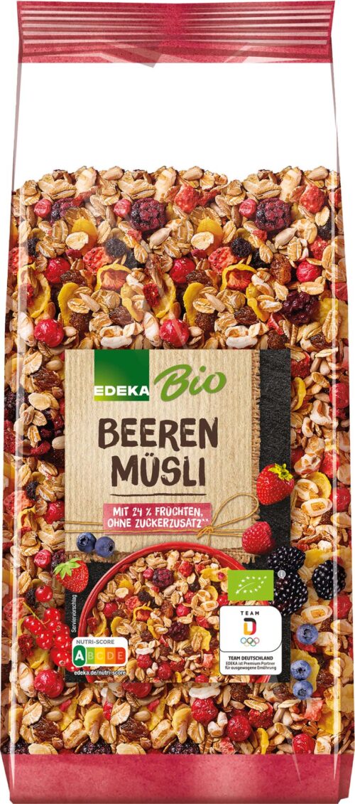 EDEKA Bio Beeren Müsli 750g