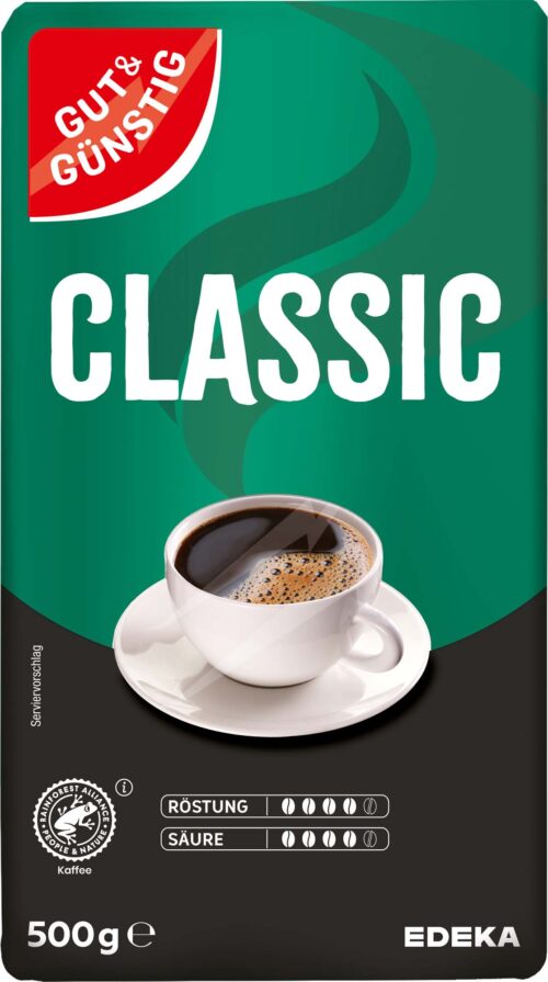 Gut & Günstig Kaffee Klassik 500g