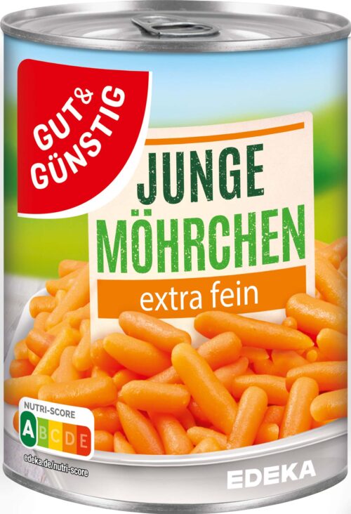 Gut & Günstig Möhren extra fein 400g