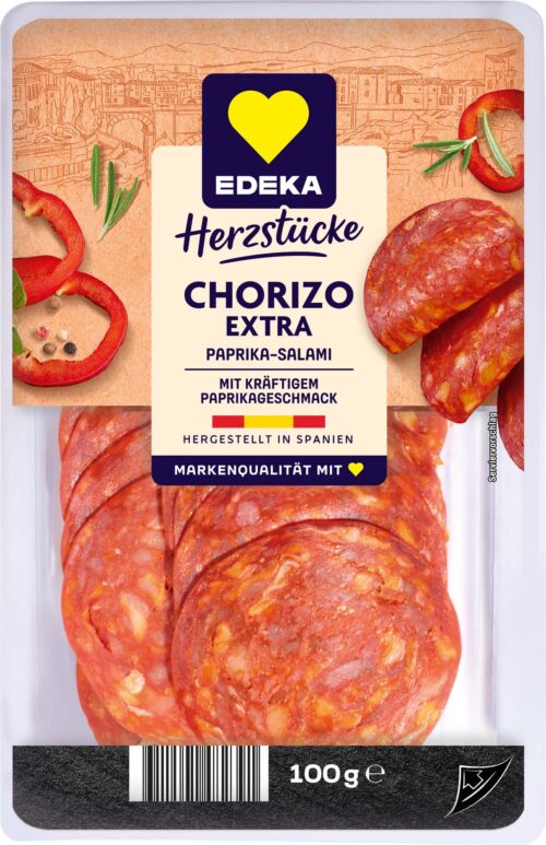 EDEKA Herzstücke Chorizo Extra 100g