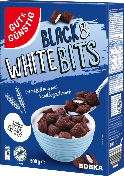 4311501048603 Gut & Günstig Black & White Bits 500g