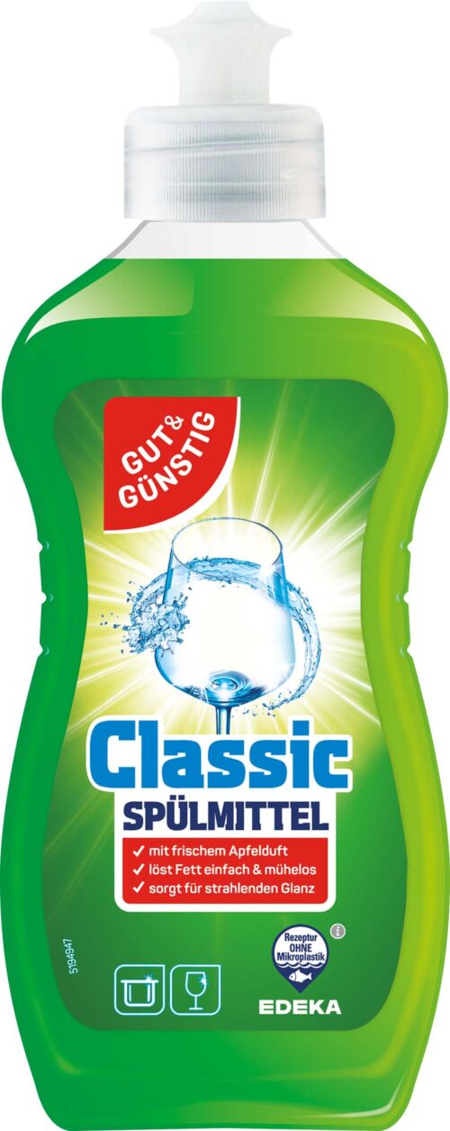 Gut & Günstig Spülmittel Classic Apfelduft 500ml