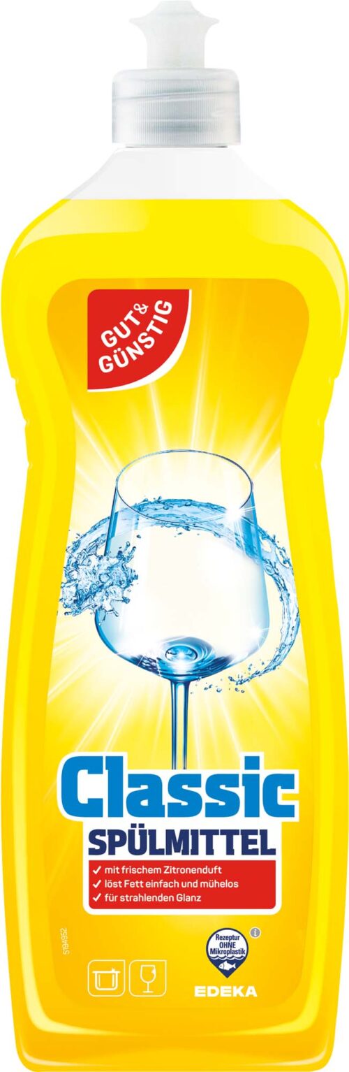 Gut & Günstig Spülmittel Classic Zitronenduft 1l