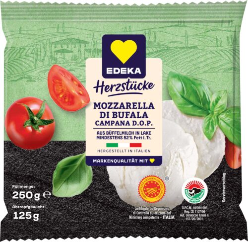 EDEKA Herzstücke Mozzarella Di Bufala Campana D.O.P. 250g