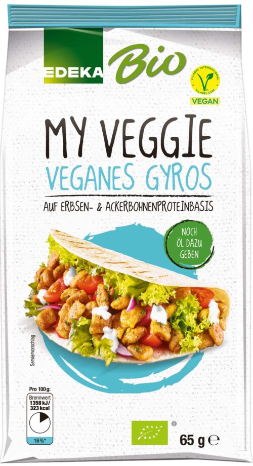 EDEKA Bio My Veggie Veganes Gyros 65g