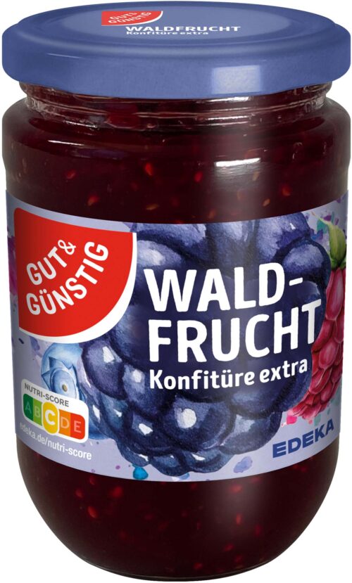 Gut & Günstig Waldfrucht Konfitüre 450g