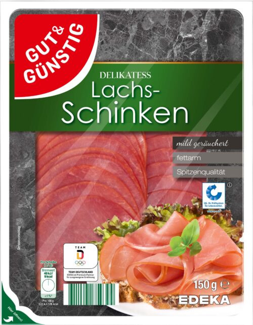 Gut & Günstig Lachs-Schinken 150g