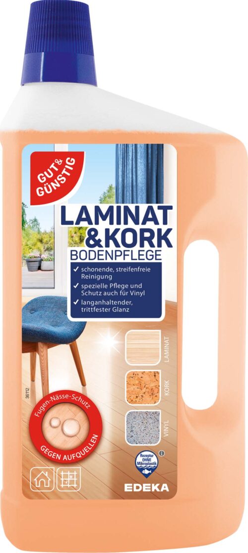 Gut & Günstig Kork- und Laminat Boden 1l