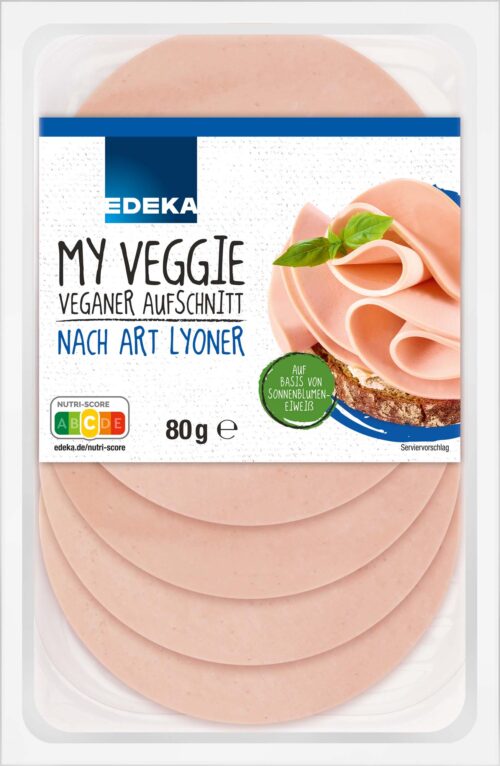 EDEKA My Veggie Aufschnitt Lyoner 80g