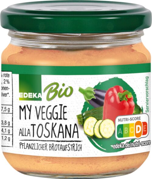 EDEKA Bio My Veggie Streichcreme alla Toskana 180g