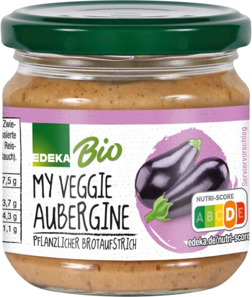 EDEKA Bio My Veggie Streichcreme Aubergine 180g