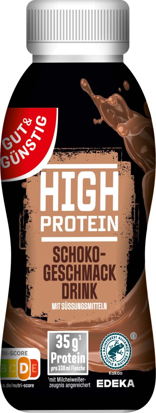 Gut & Günstig Protein Drink Schoko 330ml DPG