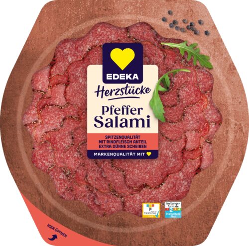 EDEKA Herzstücke Pfeffer Salami 80g