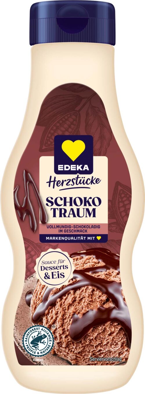 EDEKA Herzstücke Dessertsauce Schokolade 250ml