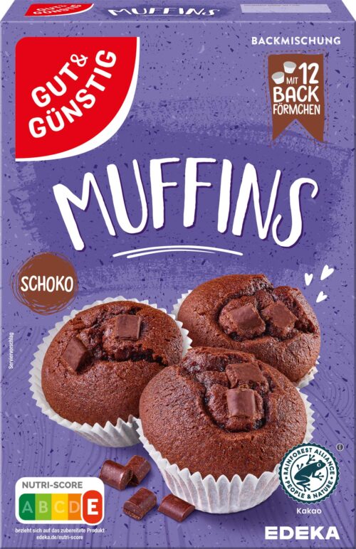 4311501091128 Gut & Günstig Backmischung Schoko Muffins 350g
