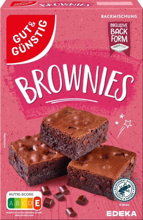4311501091159 Gut & Günstig Backmischung Brownies 420g