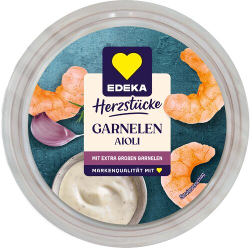 EDEKA Herzstücke Garnelensalat Aioli 150g