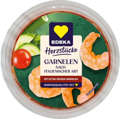 EDEKA Herzstücke Garnelensalat Italia 150g