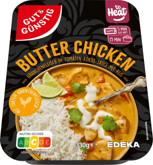 Gut & Günstig Butter Chicken 330g