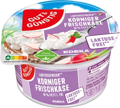 Gut & Günstig Körniger Frischkäse Laktosefrei 200g