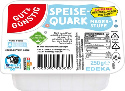Gut & Günstig Speisequark Magerstufe 250g