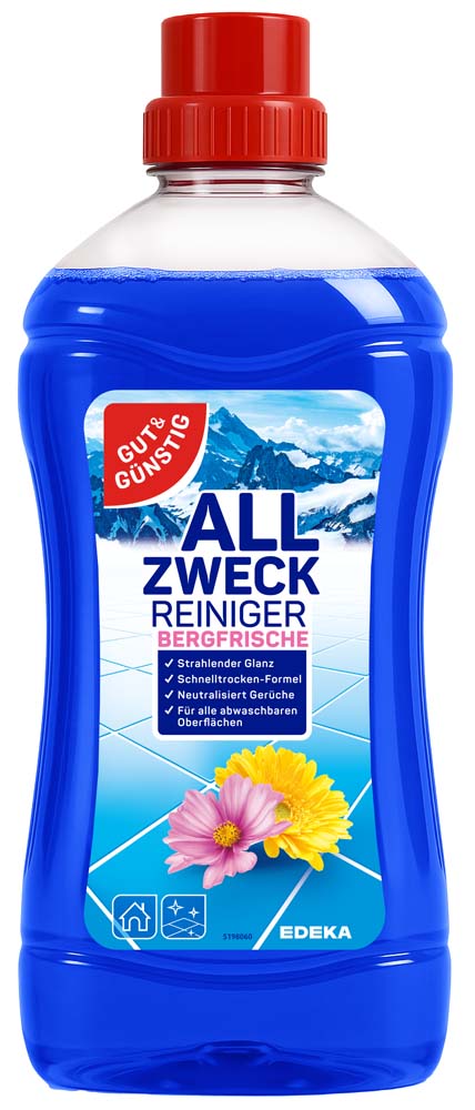 Gut & Günstig Allzweckreiniger Bergfrisch 1,5l