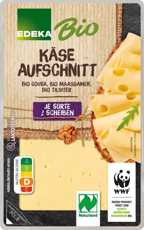 EDEKA Bio Käseaufschnitt Scheiben 45% 150g