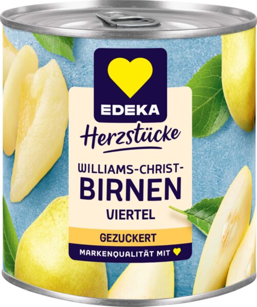 EDEKA Herzstücke Williams-Christ-Birnen 225g