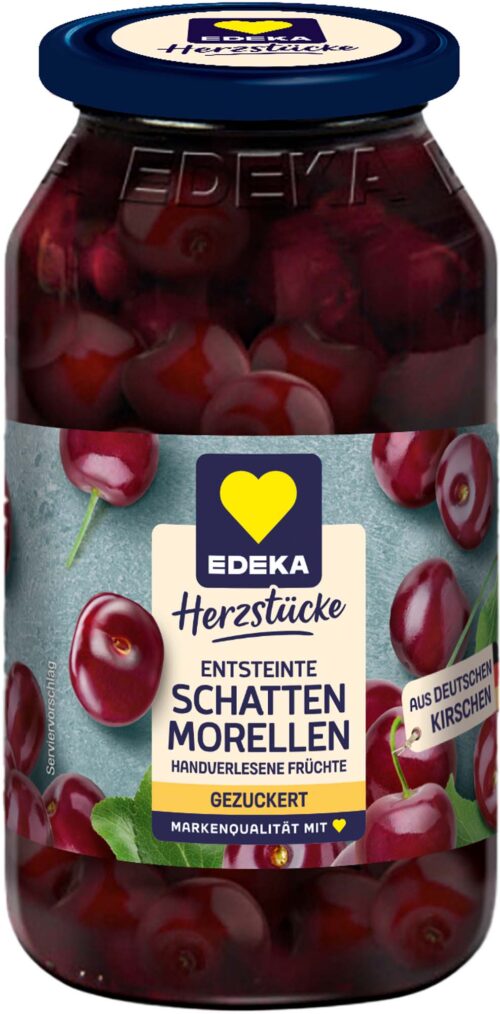 EDEKA Herzstücke Schattenmorellen entsteint 680g