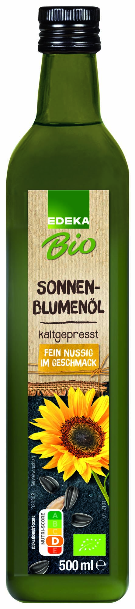 EDEKA Bio Natives Sonnenblumenöl 500ml