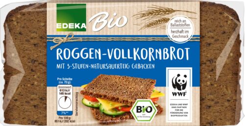 EDEKA Bio Roggen Vollkornbrot 500g